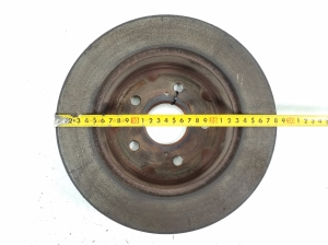 TOYOTA RAV 4 A3 (2005–2012) Rear brake disc 42431-42060 - 3
