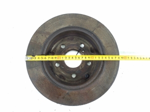 TOYOTA RAV 4 A3 (2005–2012) Rear brake disc 42431-42060 - 3
