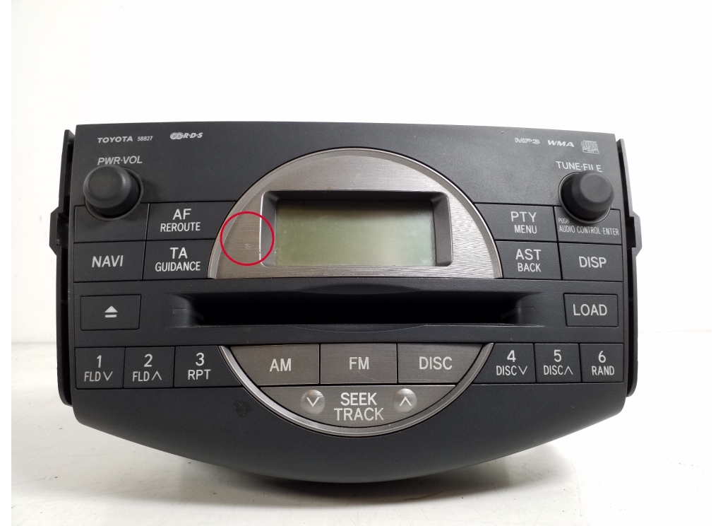 TOYOTA RAV4 3 generation (XA30) (2005-2012) Music Player With GPS 86120-42220 21044156