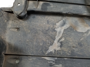 TOYOTA RAV 4 A3 (2005–2012) Unterbodenschutz 58165-42010 - 2