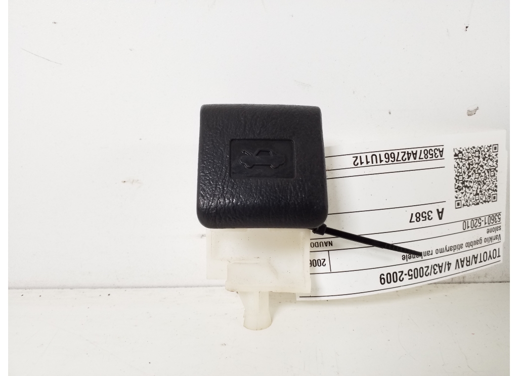 TOYOTA RAV4 3 generation (XA30) (2005-2012) Ручка выпуска капота 53601-52010 21043911