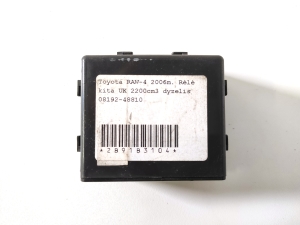 TOYOTA RAV 4 A3 (2005–2012) Relay 08192-48810 - 3