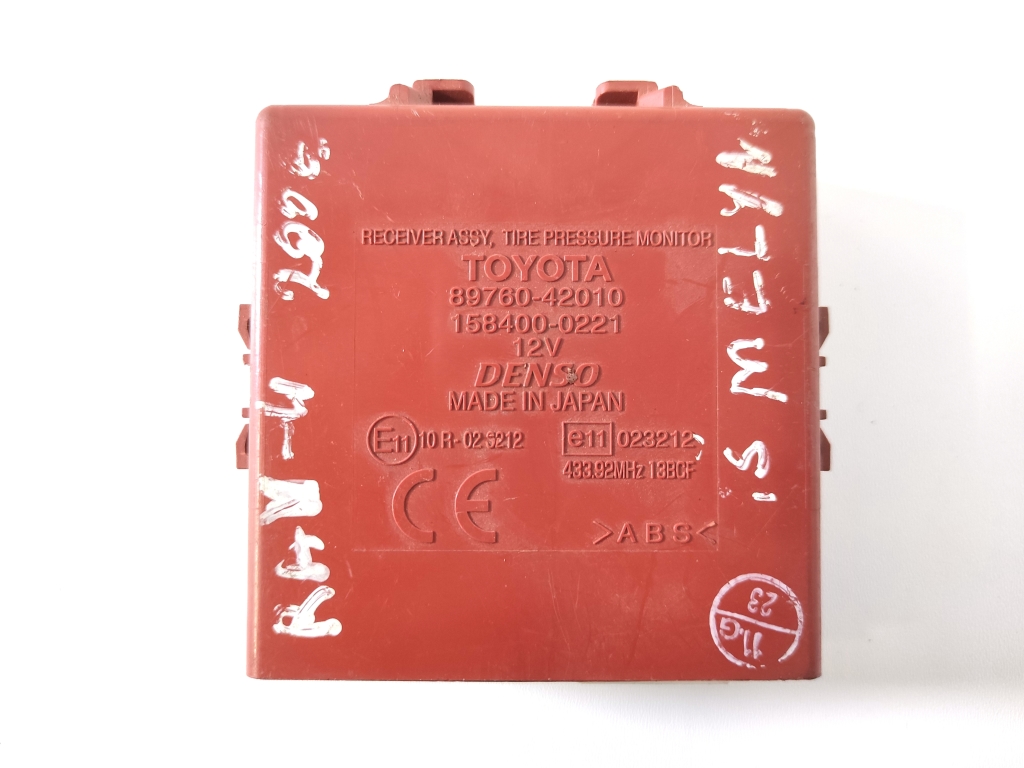 TOYOTA RAV4 3 generation (XA30) (2005-2012) Unitate de control al presiunii în anvelope 89760-42010 21043871