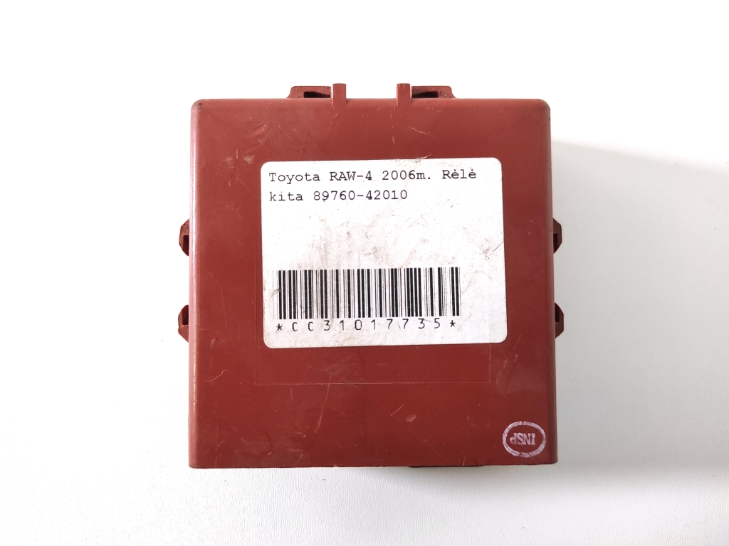 TOYOTA RAV4 3 generation (XA30) (2005-2012) Unitate de control al presiunii în anvelope 89760-42010 21043871