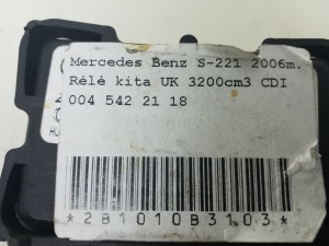 Mercedes Benz S-Class 221 (2005–2013) Relee A0045422118 - 3