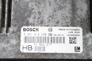 Opel Vectra C (2002–2008) Motorsteuergerät 55566277 - 3
