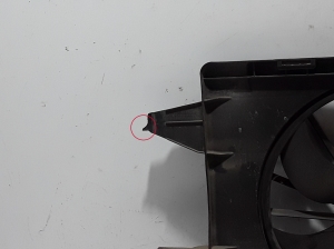 RENAULT Scenic (2003–2010) Dzesēšanas ventilators un tā daļas 7701054967 - 2