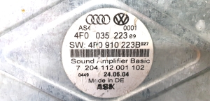AUDI A6 C6 (2004–2011) Audio amplifier 4F0 035 223 09 - 3