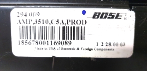 AUDI A6 C5 (1997–2005) Audioverstärker AMP3510,C5A,PROD - 2