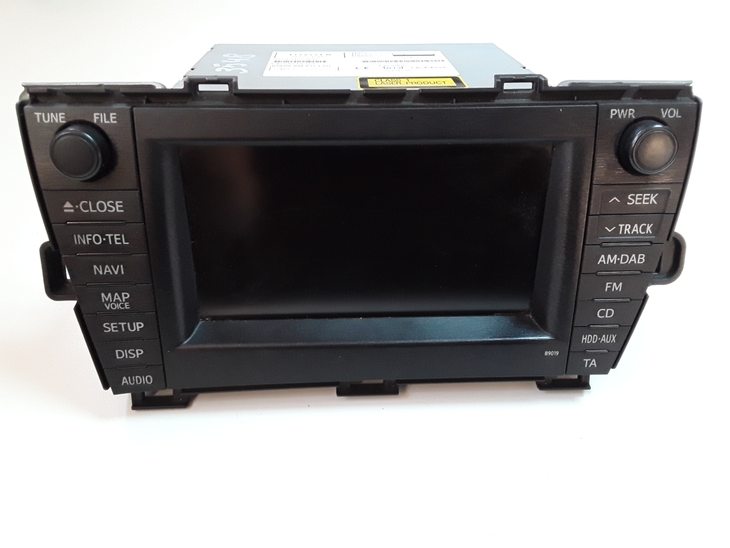 TOYOTA Prius 3 generation (XW30) (2009-2015) Music Player Without GPS 8612047410, 8611360V840 24553817
