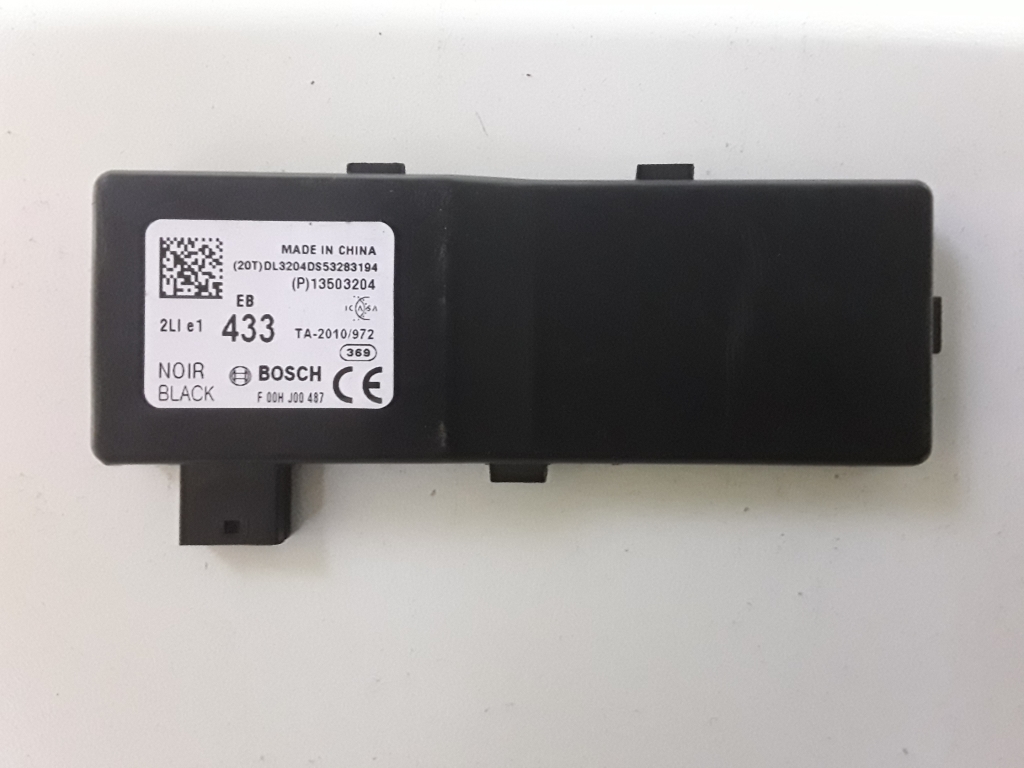 OPEL Corsa D (2006-2020) Central locking control unit F00HJ00487 24553815