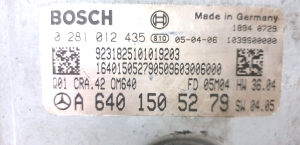Mercedes Benz A-Class 169 (2004–2012) Engine control unit A 640 150 52 79 - 3