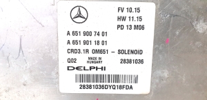 Mercedes Benz GLK-Class 204 (2008–2015) Motorsteuergerät A 651 900 74 01 - 2