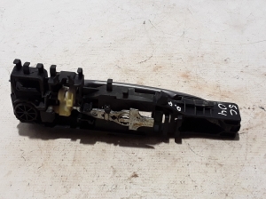 RENAULT Scenic (2003–2010) Front door external opening handle and its details - 2