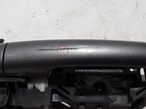 RENAULT Scenic (2003–2010) Front door external opening handle and its details - 3