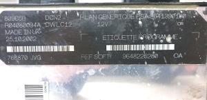 Citroen Berlingo (1996–2007) Motorsteuergerät R04080034A - 3