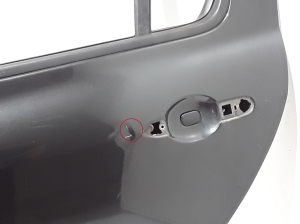 RENAULT Clio III (2005–2012) Portes latérales arrière 7751476191 - 4
