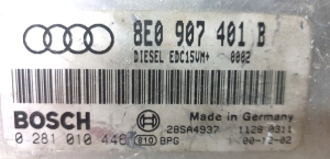 AUDI A4 B5 (1994–2001) Motorsteuergerät 8E0 907 401 B - 2