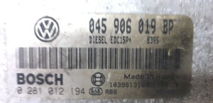 Volkswagen Polo IV (2001–2009) Motorsteuergerät 045 906 019 BR - 2