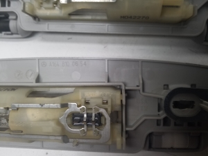 Mercedes Benz ML-Class 164 (2005–2011) Dachinnengriff A1648100554 - 3