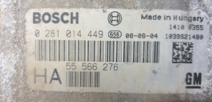 Opel Vectra C (2002–2008) Engine control unit 55 566 276 - 2