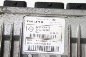 RENAULT Megane II (2002–2009) Motorsteuergerät 8200334419 - 3
