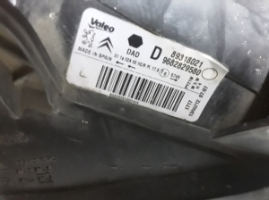 Citroen Berlingo (2008–2018) Priekšējais lukturis 89318021 - 4