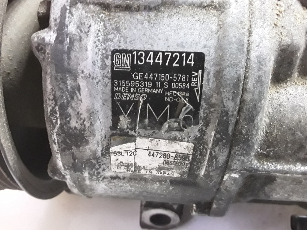 OPEL Corsa D (2006-2020) Помпа кондиціонера 13447214 24553870