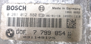 BMW 1 SERIES E87 (2003–2012) Motorsteuergerät DDE7 799 854 - 3