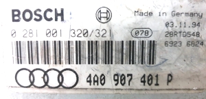 AUDI A6 C4 (1994–1997) Motorsteuergerät 4A0 907 401 P - 3