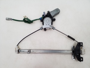 Honda Civic VII (2000–2006) Rear side door window regulator and its parts - 2