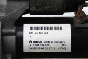 Opel Corsa E (2014–2018) Starter 25196021 - 2