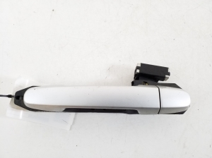 Rear side door exterior handle and its parts