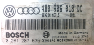 AUDI A4 B6 (2000–2005) Motorsteuergerät 4B0 906 018 DC - 2