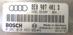AUDI A4 B6 (2000–2005) Motorsteuergerät 8E0 907 401 D - 2