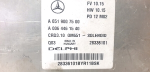 Mercedes Benz E-Class W212 (2009–2015) Motorsteuergerät A 651 900 75 00 - 2