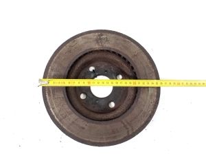 TOYOTA Yaris (2005–2011) Front brake disc 43512-0D060 - 3