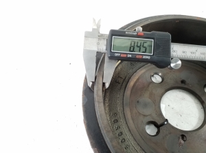 TOYOTA Yaris (2005–2011) Bremsscheibe hinten 42431-0D030 - 2