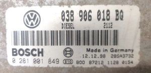 Skoda Octavia I (1996–2004) Motora vadības bloks 038 906 018 BQ - 2