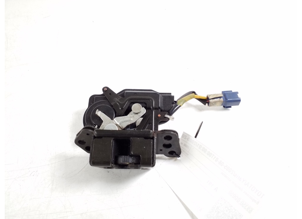 Used TOYOTA Yaris Trunk lid lock 693500D050