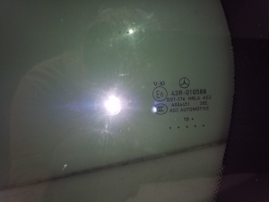 Mercedes Benz GLE-Class 167 (2019–2026) Tagumise külgukse kolmnurkklaas - 4
