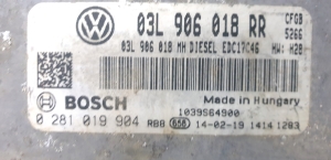 Skoda Superb (2008–2015) Motorsteuergerät 03L 906 018 RR - 2