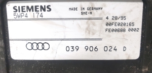 AUDI A6 C4 (1994–1997) Engine control unit 039 906 024 D - 2