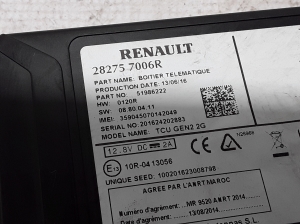RENAULT Megane IV (2016–2022) GPS control unit 282757006R - 3