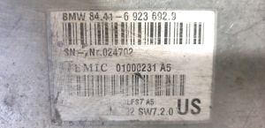 BMW 7 SERIJA E65 (2001–2008) Steuergerät 84.41-6 923 692.9 - 3