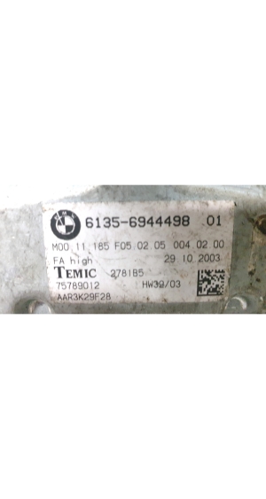 BMW 7 SERIJA E65 (2001–2008) Vadības bloks 6135-6944498 01 - 2