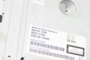 Kia ceed (2006–2012) Radio (head unit) X961401H000 - 3