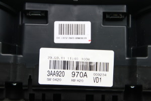 Volkswagen Passat B7 (2010–2014) Instrument cluster 3AA920970A - 2