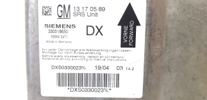 Opel Signum (2003–2008) Airbagsteuergerät 13 17 05 89 - 2