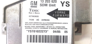 Opel Meriva (2003–2010) Airbagsteuergerät 13 203 620 - 2
